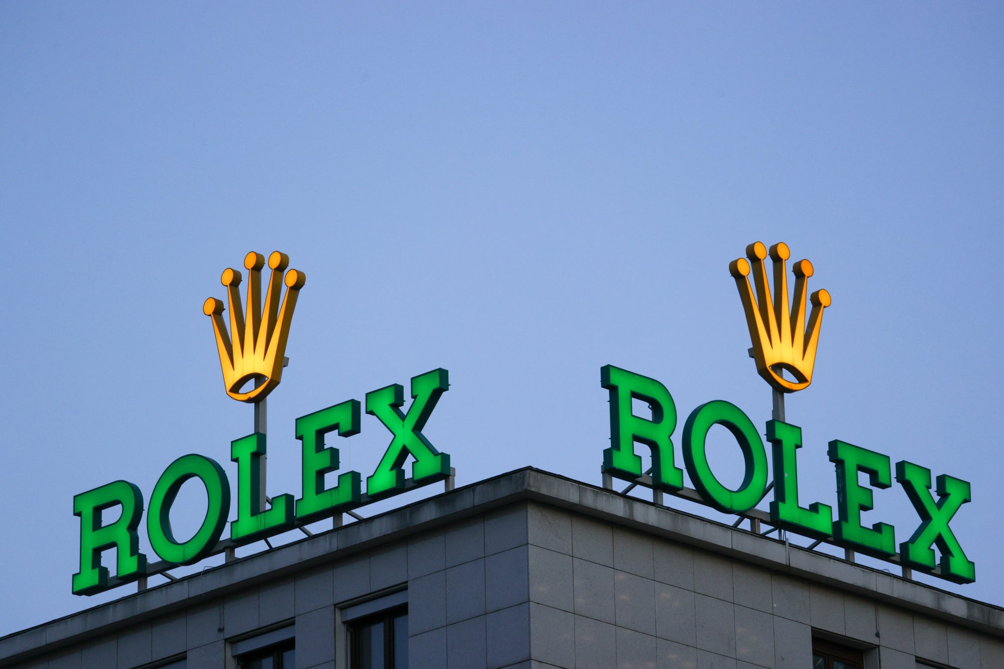 Rolex profits online charity