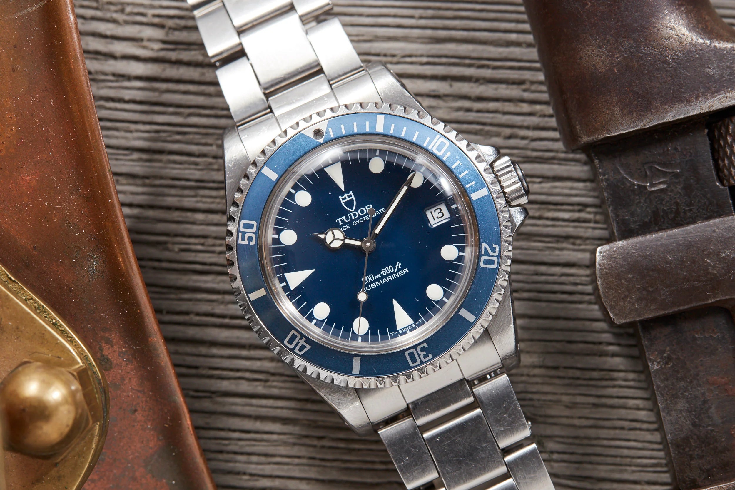 Tudor submariner blue sale