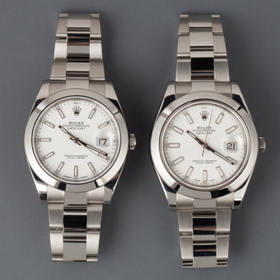 The Rolex Datejust II vs. The Datejust 41