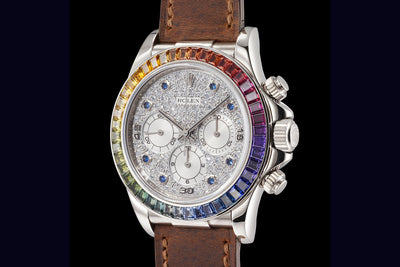 The First Rainbow Daytona Sells for $6.3 Million — Did Rolex Buy It Back?