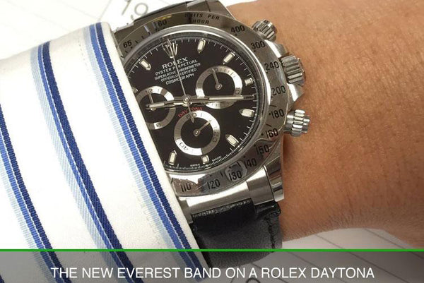 Which of the Rolex Daytona Models will Work with the new Everest Leather Watch Band Series?