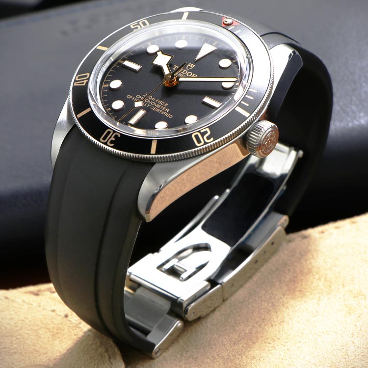 Rubber strap tudor black bay 58 new arrivals