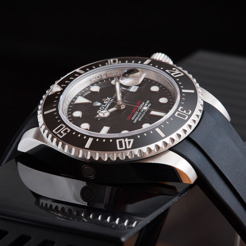 Rolex sea dweller discount with rubber strap